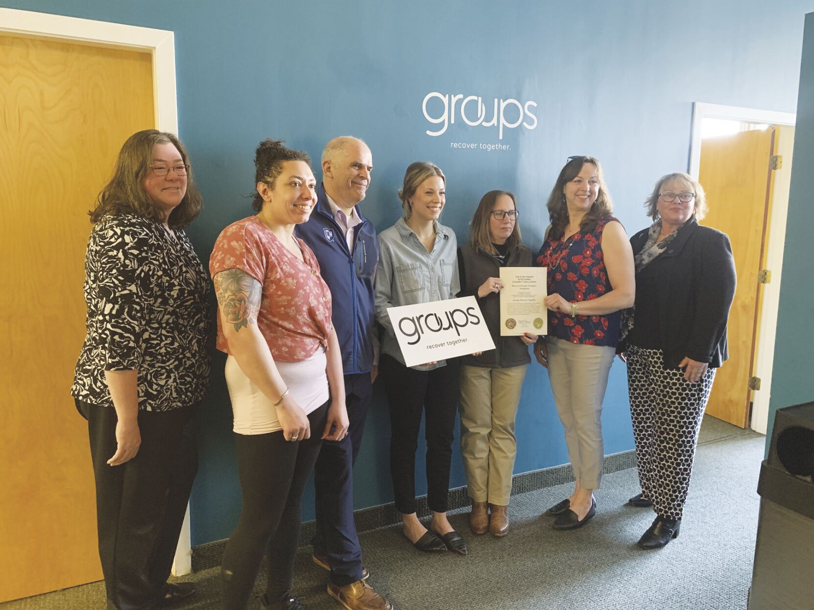 Groups Recover Together officially certified on March 18